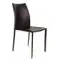 Стул Rolf черная кожа