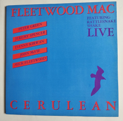 Винтажная виниловая пластинка LP Fleetwood Mac Cerulean (UK 1985)