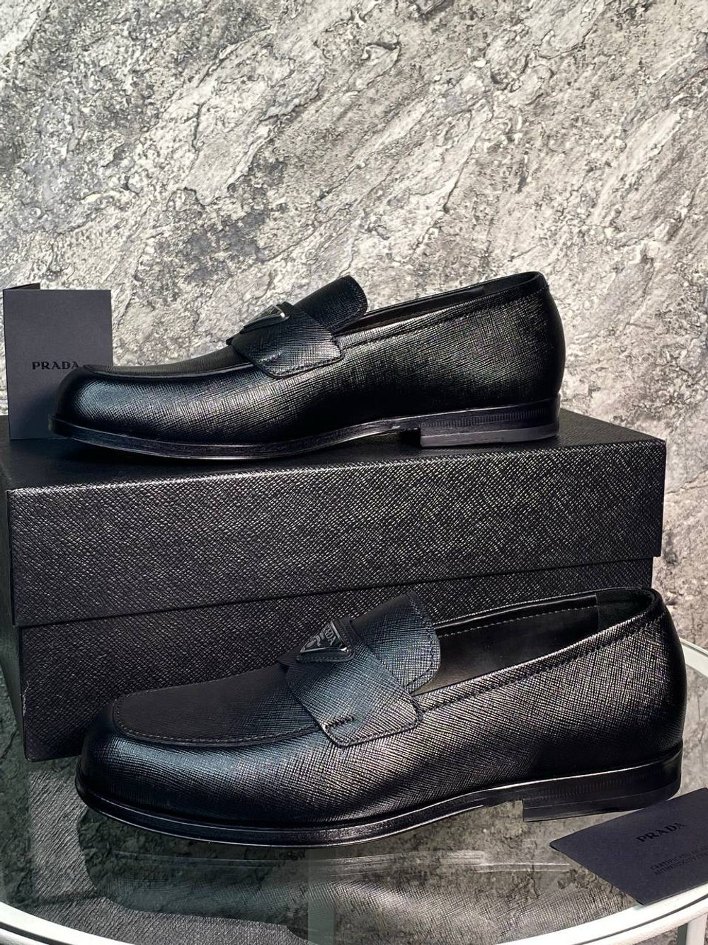 Лоферы Prada