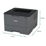 Принтер Brother HL-L5100DN, A4, 40 стр/мин, Ethernet