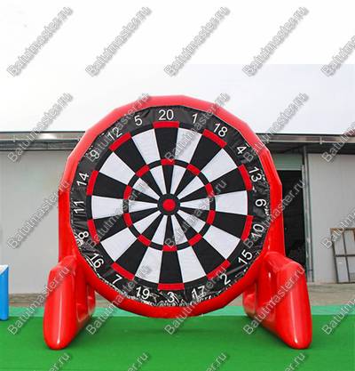 Надувной герметичный дартс «Средний» диаметр 3 м, размер 3×1,5×3 м