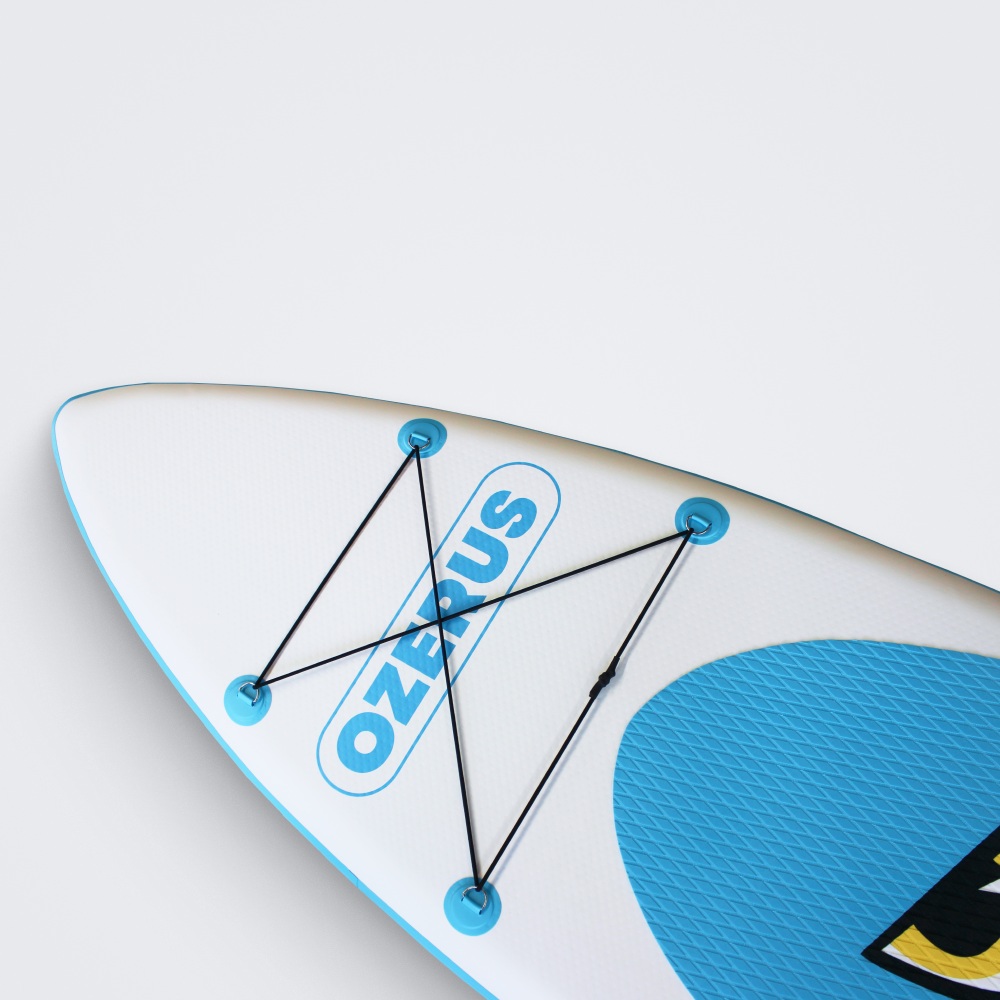 Sup board ozerus сап борд двухслойный. доска надувная 10.6' (цвет: акула)