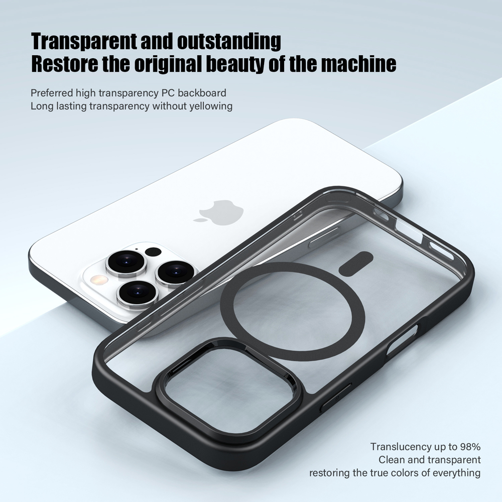 Прозрачный чехол Crystal Case для iPhone 16 Pro