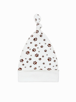 Шапочка-узелок (утепленная) Лапки