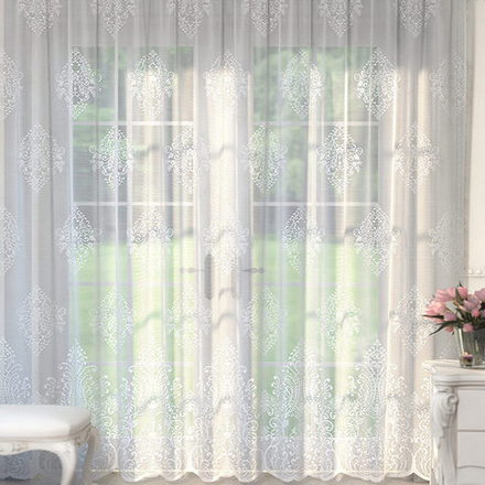 Занавеска "Л. К57МГ", цвет белый, Беларусь.