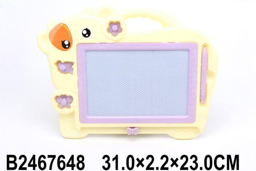 Доска для рисования с магнит.крошкой, пакет B368