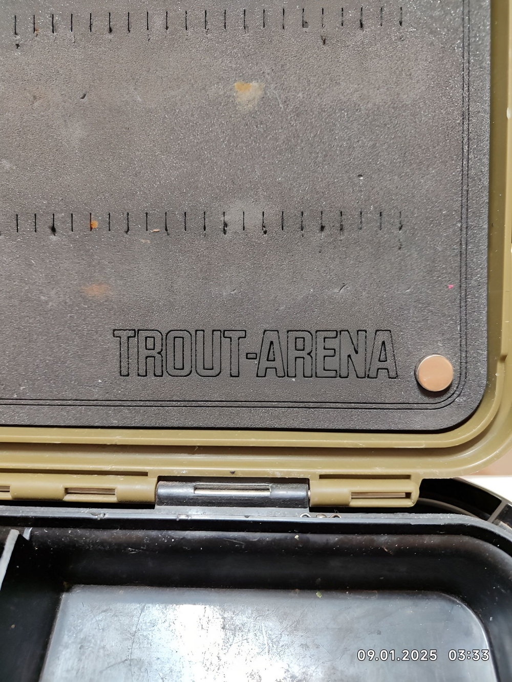 Ящик рыболовный MEIHO VERSUS VS-7055N Black укомплектованный тюнингом TRAUT ARENA