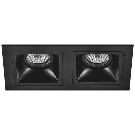 Комплект из светильников и рамки Lightstar Domino Quadro (214527+214507+214507) D5270707