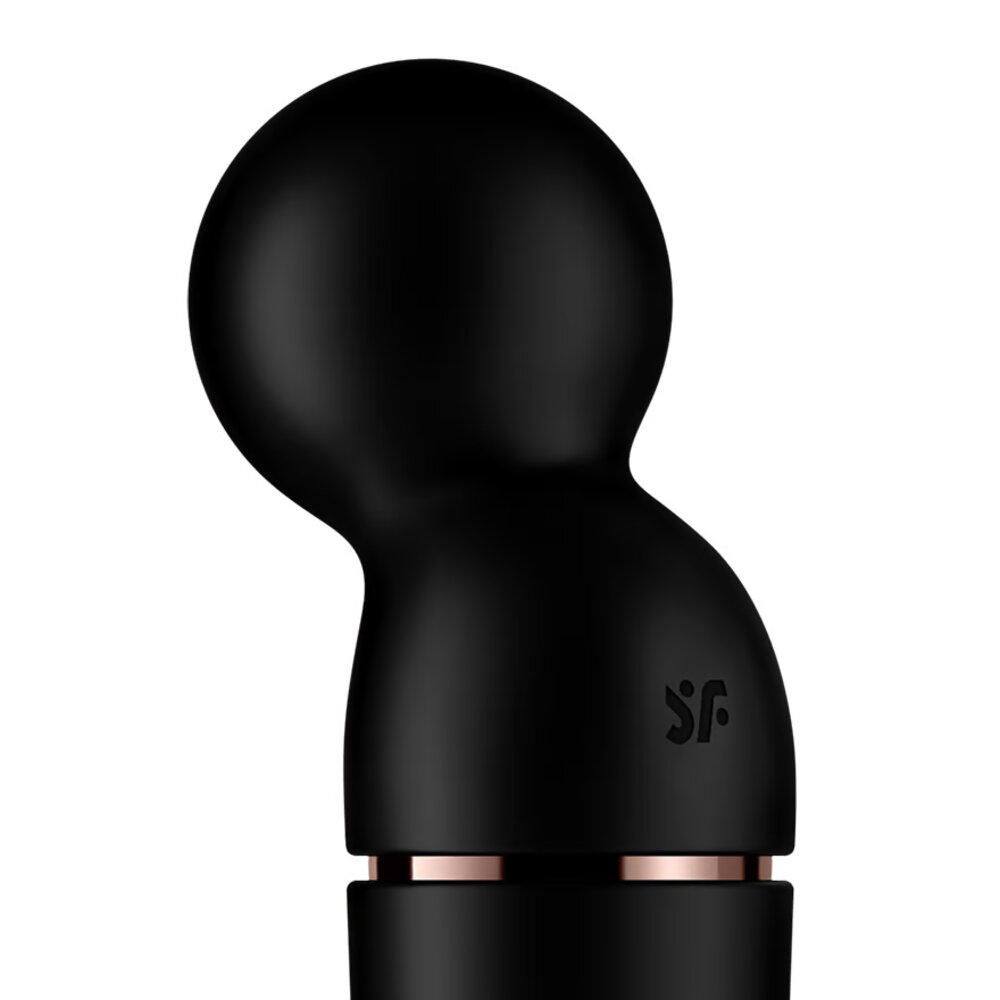 Вибромассажёр Satisfyer Planet Wand-er, чёрный