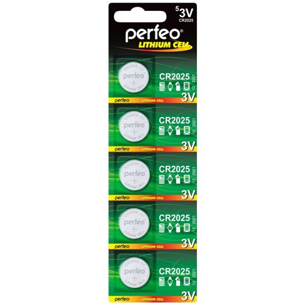 Батарейка Perfeo CR2025