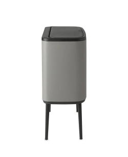 Brabantia Bo Touch 11+23л мусорный контейнер для минерального бетона серый