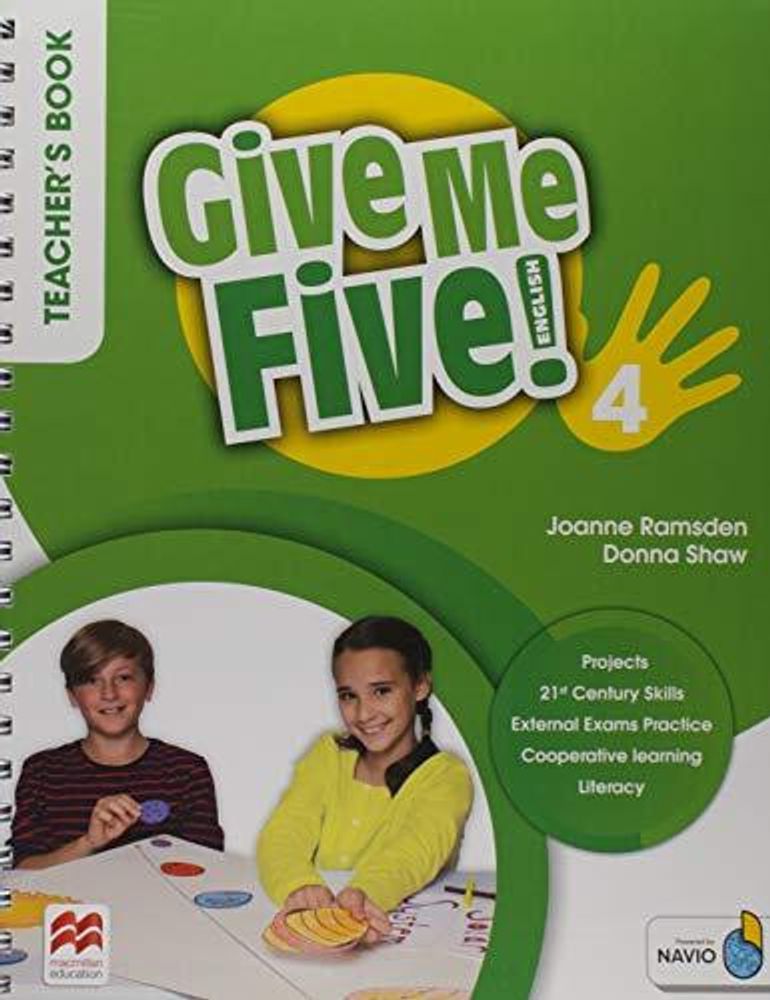 Give Me Five! Level 4 Teacher&#39;s Book Pack