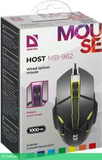 Мышь Defender Host MB-982 черный (52982)