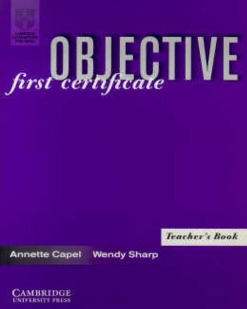 Objective FCE книга для учителя (TB)