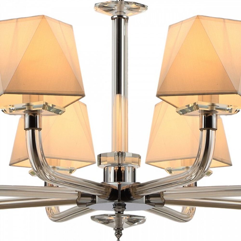 Подвесная люстра ILLUMICO  IL6189-8P-27 CR