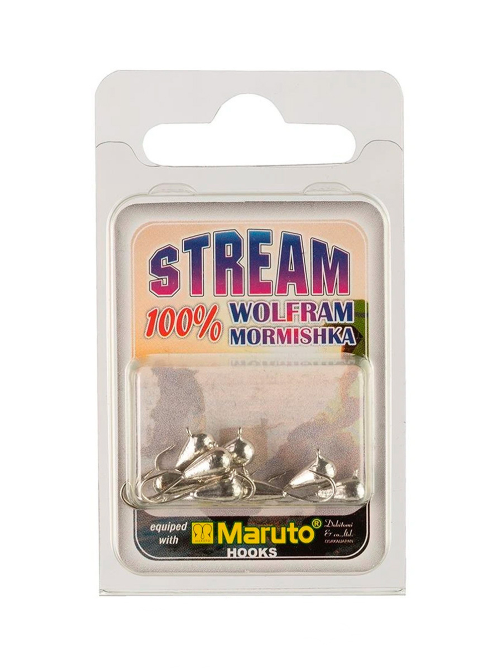 Мормышка рыболовная Nord Waters W с ушком Капля WUCAPL040BL 10шт/уп