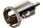 Коронка алмазная по керамике и кафелю с центрирующим сверлом 35мм 400035