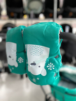 Санки детские «Тимка 6 универсал» с набором аксессуаров зеленый лак (арт. Т6УН/З)