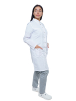 Халат медицинский женский Doctor Big 248 Ultra на кнопках, длинный рукав, белый, 50