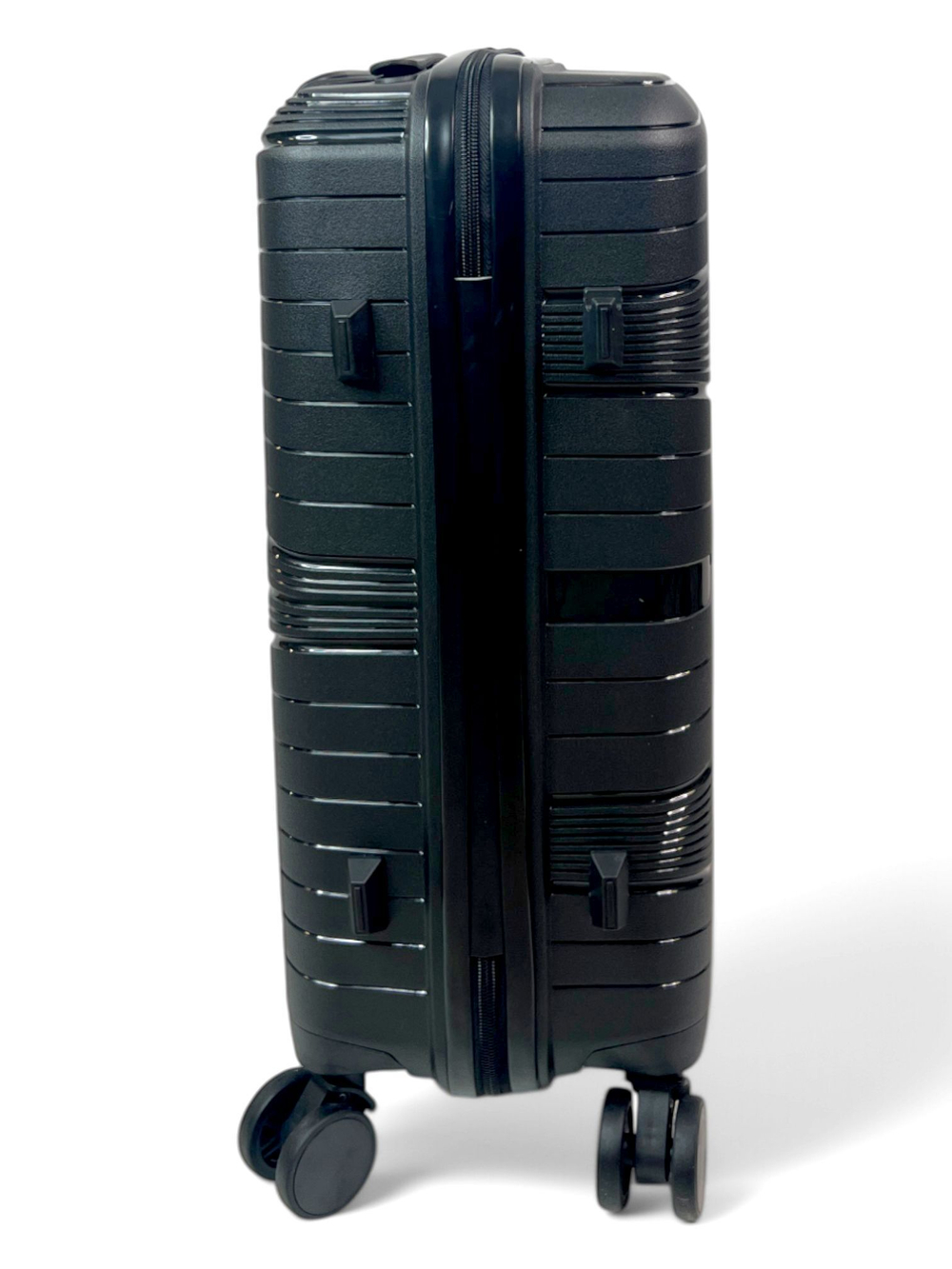 Маленький чемодан Mironpan 23103, Черный, S+