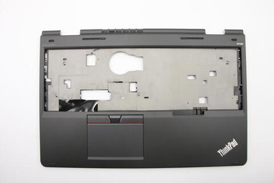 Верхняя панель клавиатуры (топкейс) для ноутбука Lenovo ThinkPad Yoga 15 черная, с тачпадом (00JT333), оригинал