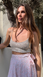 Топ-мини в пайетки