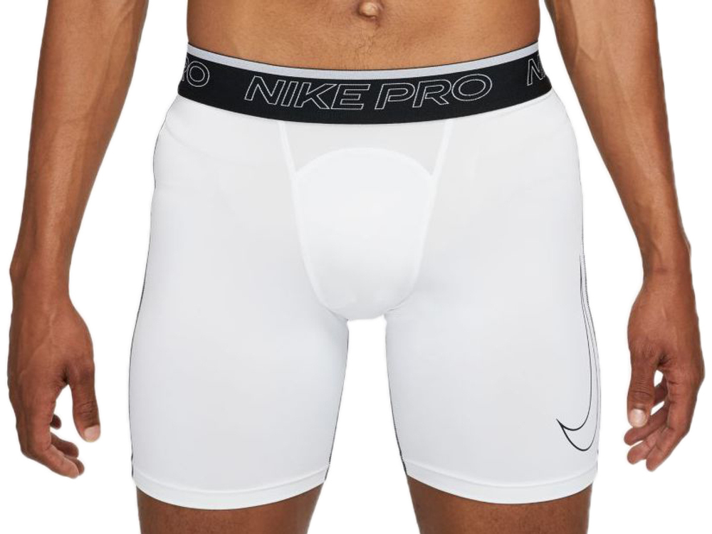 Термобелье Nike Pro Dri-Fit Short M - white/black/black