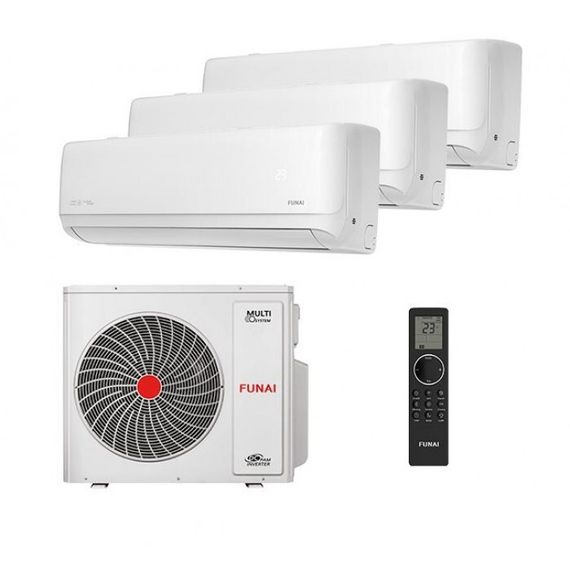 Мульти сплит-система Funai на 3 комнаты (25+25+25 кв.м.) серия DAIJIN