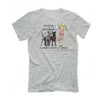 Футболка "Риджбек - Хозяина/ хозяйку не удержим"