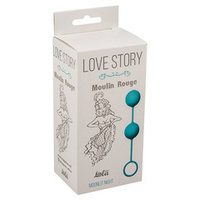 Вагинальные шарики 3см Lola Games Love Story Moulin Rouge blue 3009-03Lola