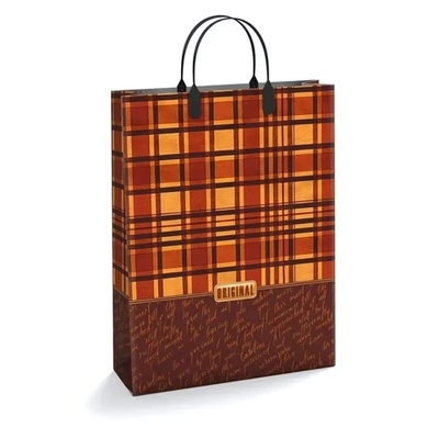 Подарочные пакеты 30+10из мягкого пластика (Интерпак) х10 (Оригинал) Россия {220