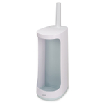 Ершик для унитаза с отсеком для хранения flex, бело-голубой