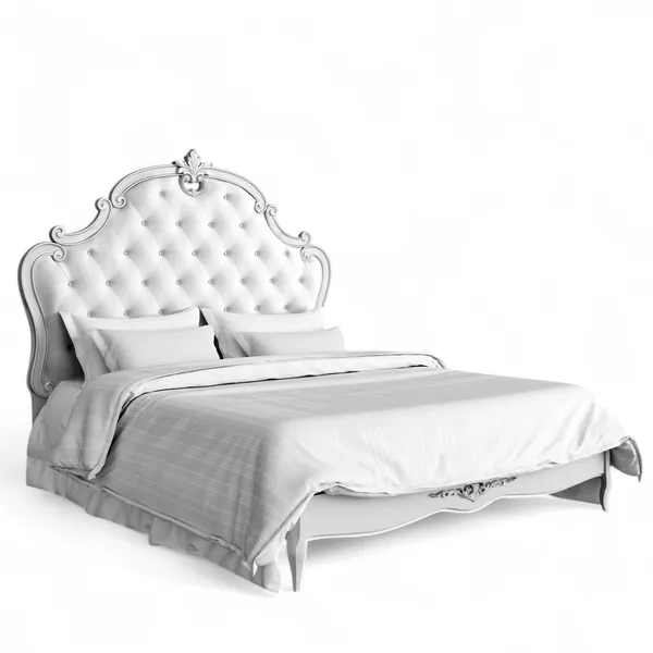 Кровать с мягким изголовьем 160*200