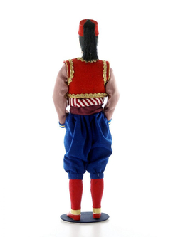 Кукла коллекционная Потешного промысла в мужском костюме. Хорватия. Южные славяне