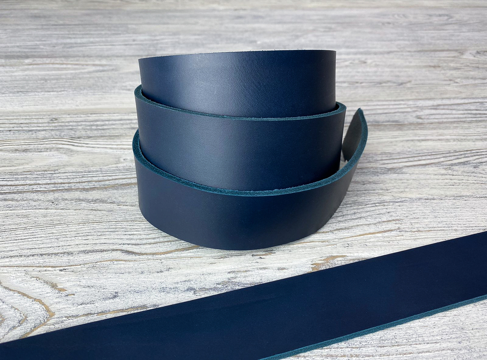 Ременная заготовка Dakota Blue Abissi (3,3-3,5 мм), цв. Синий