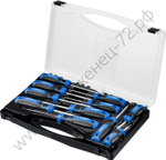 ЗУБР 11 предм., Набор отверток, Профессионал-11 (25241)