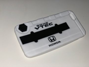 Чехол "Honda VTEC" белый для Iphone 6 Plus