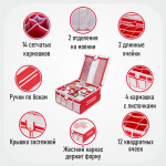 Аптечка домашняя 32х32х16 (красная)