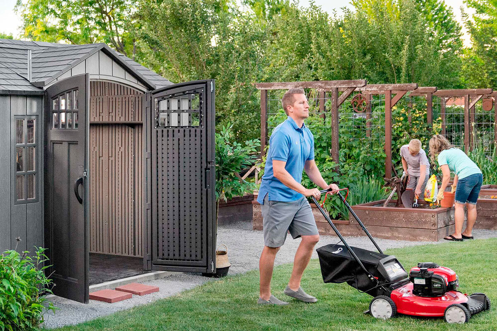 Сарай пластиковый Woodlook 10х8