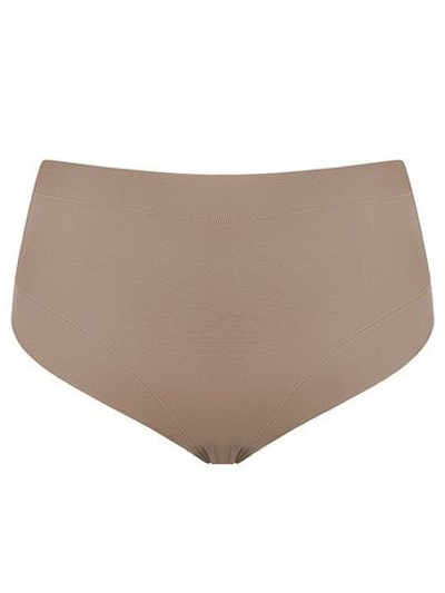 Высокие трусики-слипы Secrets (Размер: M) (Цвет: телесный)