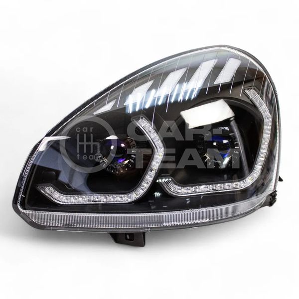 Фары Лада Приора передние в стиле BMW (ver.2) с 4-мя Bi LED модулями 1,8 дюйма