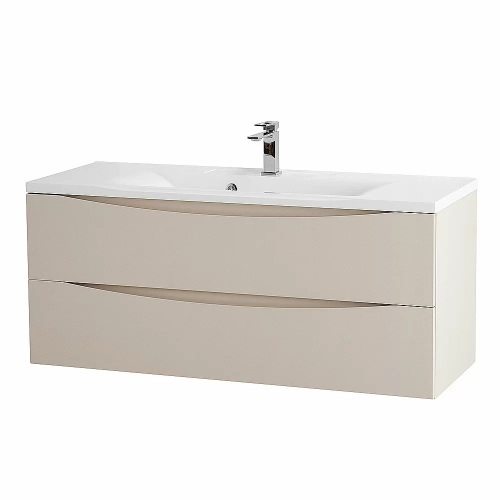 Тумба с раковиной Belbagno MARINO 120 подвесная Crema Opaco