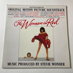 Винтажная виниловая пластинка LP Stevie Wonder The Woman In Red Женщина В Красном (Selection From The Motion Picture Soundtrack) (Греция 1984)