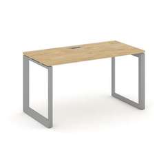 Style Project Стол письменный SN-59O.SP-003 Тиквуд Светлый/Металл Серый/Серебро Заглушка 1380*600*75