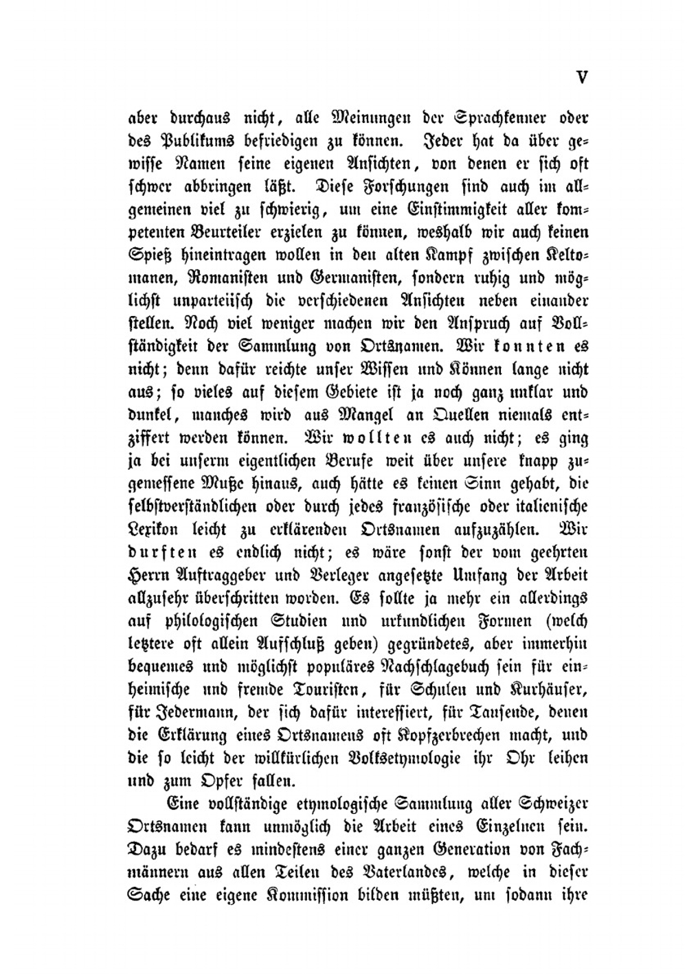 Schweizer Ortsnamen | Julius Studer