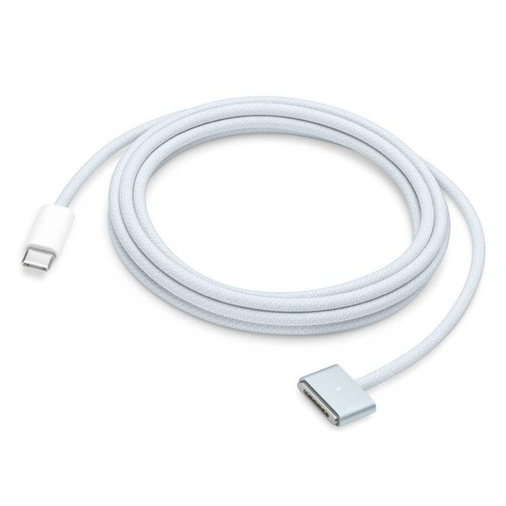 Кабель с оплёткой Apple USB-C — MagSafe 3 (2 м), Голубое небо