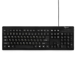 Клавиатура проводная Gembird KB-8300-BL-R black