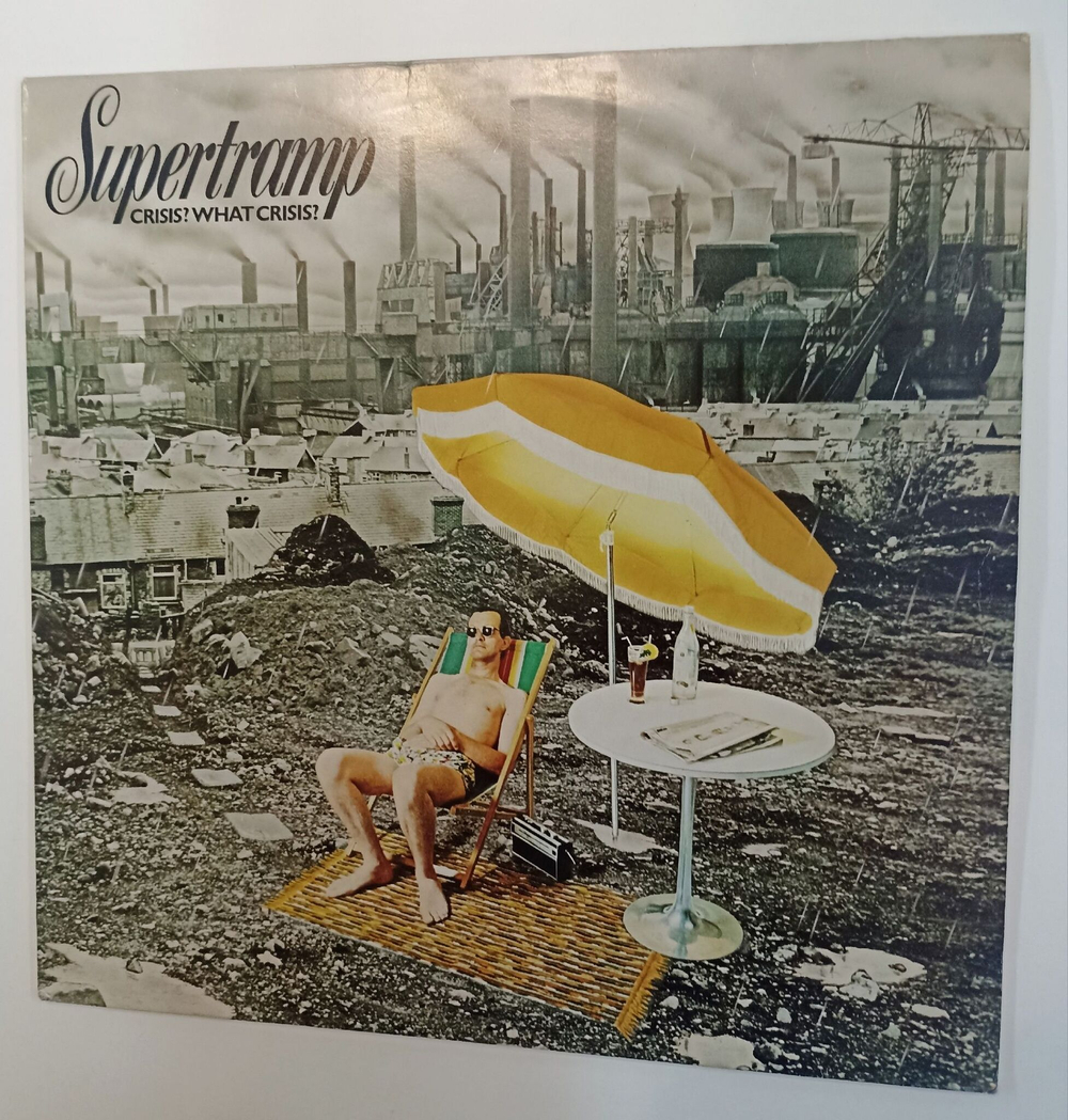 Винтажная виниловая пластинка LP Supertramp Crisis What Crisis (Holland 1983)