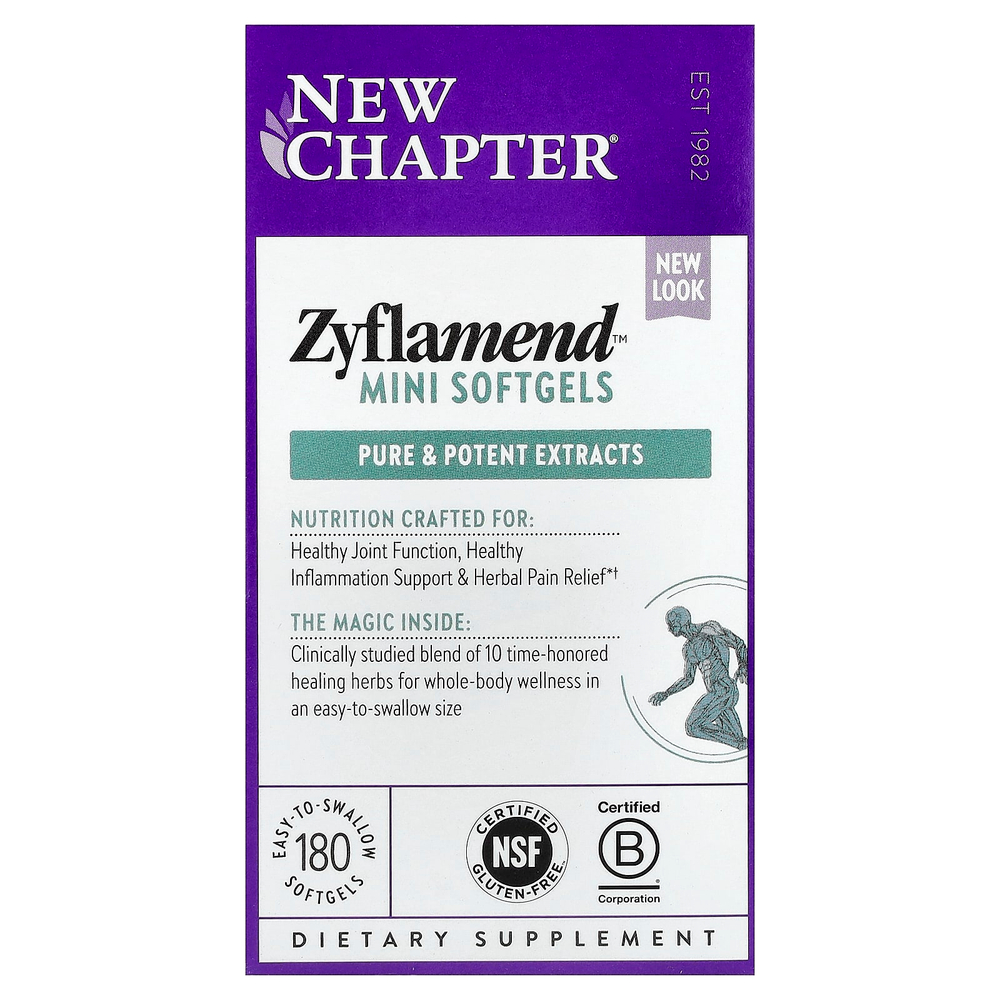 New Chapter, Zyflamend™, 180 миникапсул
