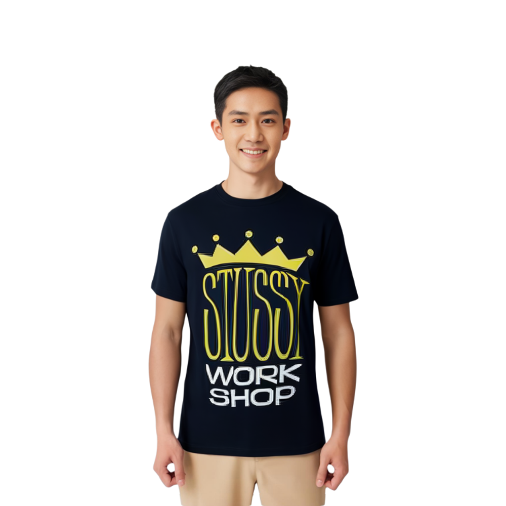 Футболки Stussy x OUR LEGACY Surfman 2 Pigment Dyed Tee Logo T, 3903765